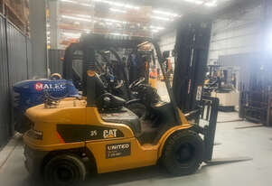 Used CAT 3.5T LPG Forklift GP35NTH (Melbourne VIC)
