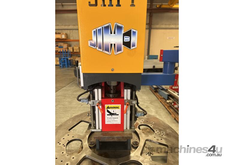 JIH Rotary Hydraulic Press with 6m NC length stop