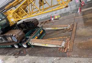 3m - 39Tonne Heavy Duty Steel Track,Rubber Pads on steel,Rubber Track & Rubber Tyre Machinery Loadin