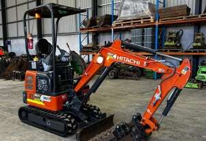 2021 HITACHI ZX17U-5 1.9T EXCAVATOR (M870) WITH HITCH, BUCKETS AND LOW 660 HOURS