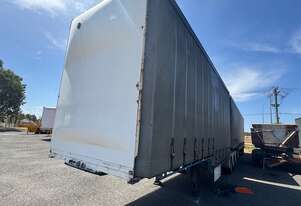Trailer Curtain A+B Set Drop Deck Barker 2005 Mez Floors Air bag 1TEX188/199 SN1828/1829