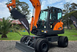 Develon DX55WE Wheeled-Excav Excavator