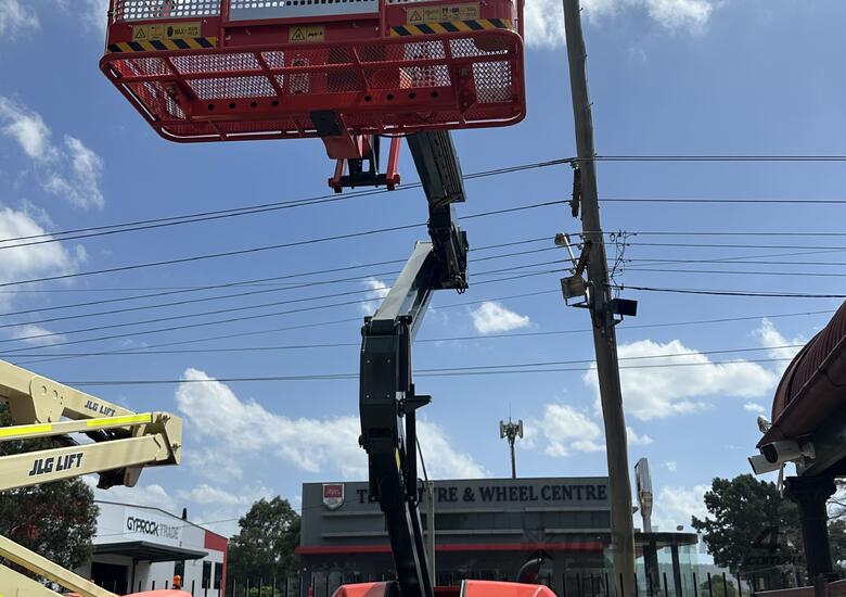 New Sinoboom AB15J 48Ft Articulating Boom Lift image 3