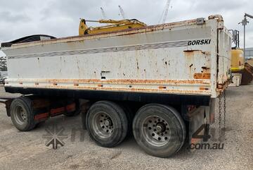 2020 TTRU 3ADT Tri-Axle Tipper Trailer