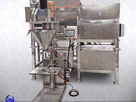 Mixing-Packing line: Ribbon Blender with Conveyor  - picture0' - Click to enlarge