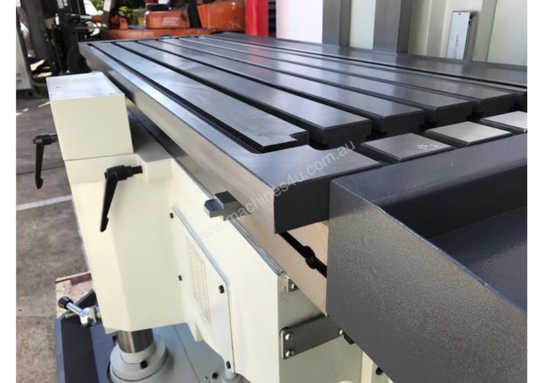 caption Heavy Duty Bed Type Milling Machine ISO 50 Spindle Servo Ballscrew Drive 1635mm x 460mm