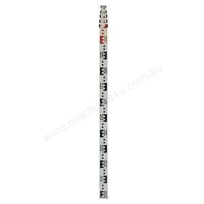 caption 5m5 Sect E Face Aluminium Staff