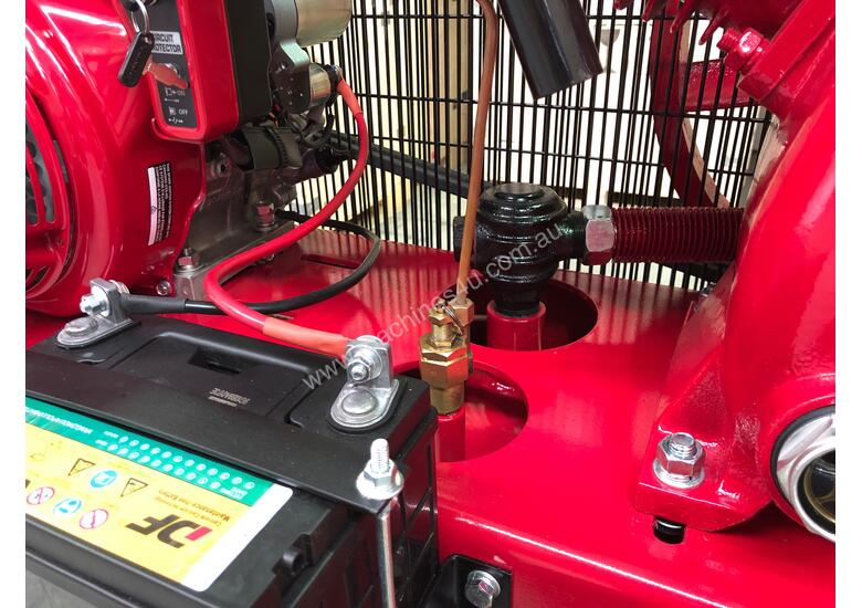 caption BOSS 42 CFM/13HP HONDA PETROL AIR COMPRESSOR