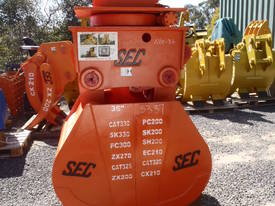 SEC Clamshell Bucket Hydraulic Rotating  - picture1' - Click to enlarge