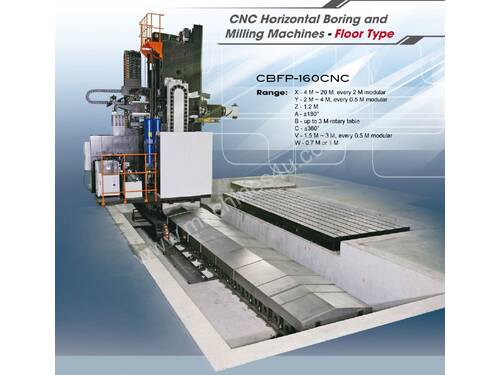  EUMACH 160mm Spindle Taiwanese Floor Borers