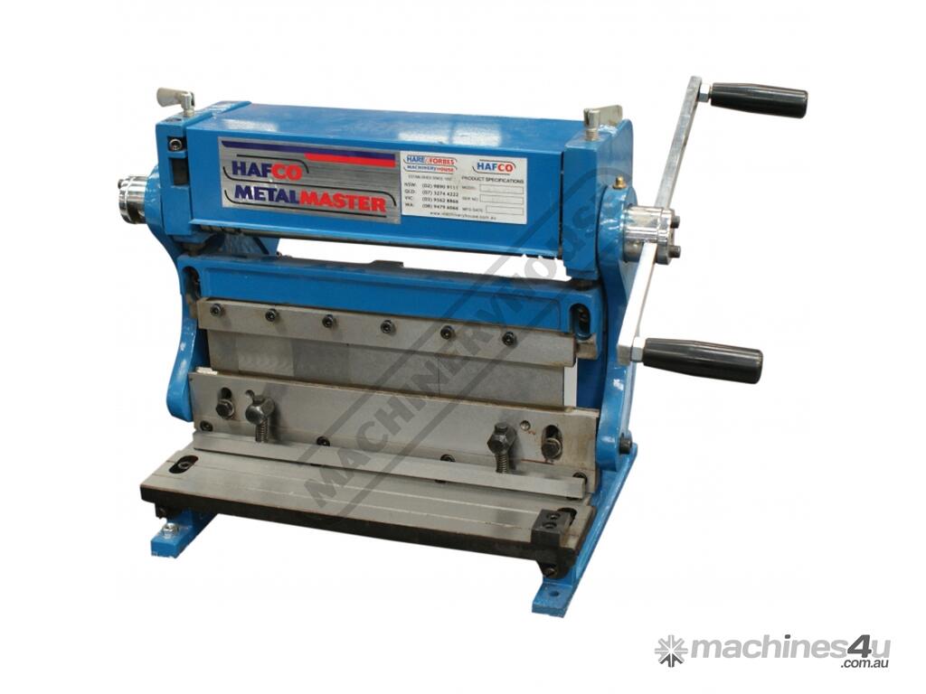 New hafco metalmaster CM300 Press Brake & Guillotine Combination in