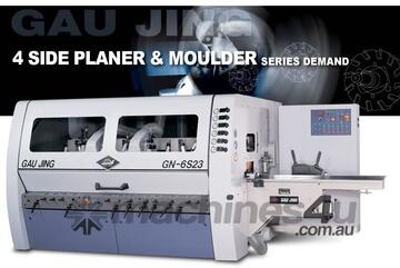 Gau Jing Moulder GN Series High-Performance 4-Side Planer for Superior Accuracy and Productivity.