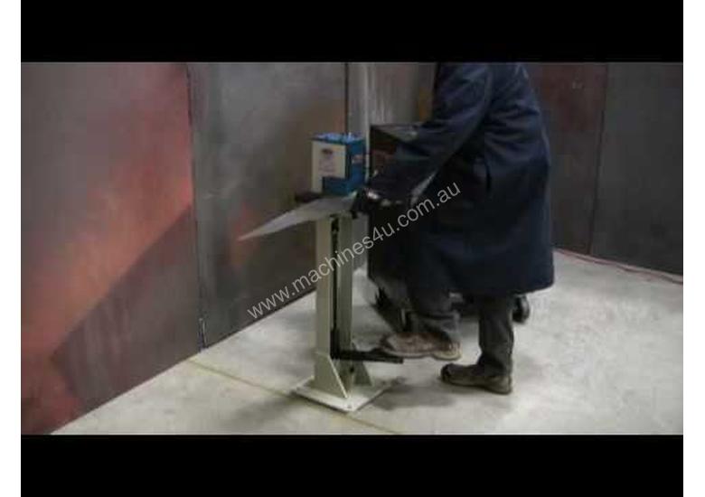 caption BAILEIGH 76mm x 76mm x 1.6mm Foot Operated