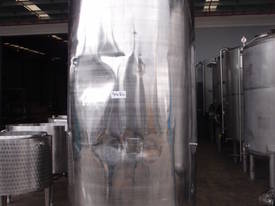 Stainless Steel Mixing Tank - Capacity 5,000 Lt. - picture0' - Click to enlarge