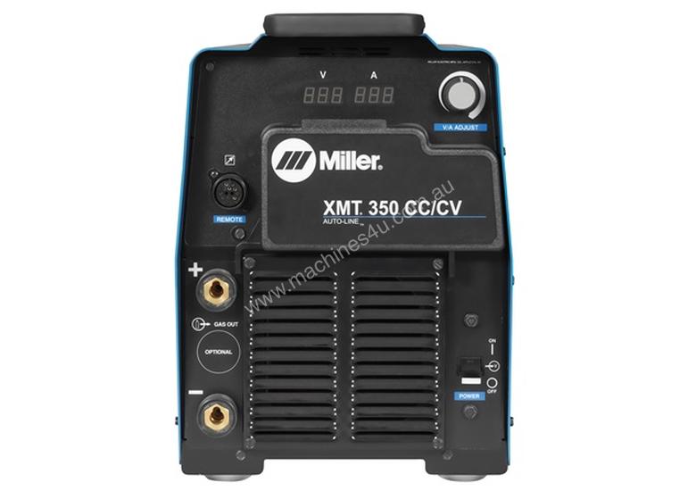 caption Miller XMT 350 Multi-Process Welder