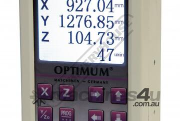 3-Axis Optimum Digital Readout Counter - 1m DRO5 Includes RPM Speed Display Suits Lathes & Mills