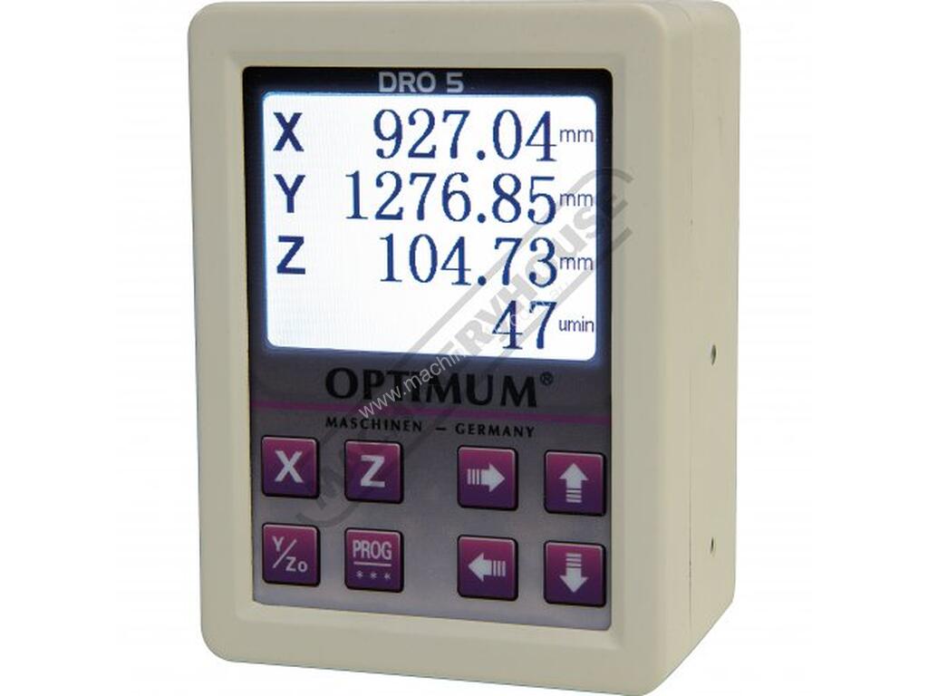 New optimum DRO5 3-Axis Optimum Digital Readout Counter - 1 m Includes ...