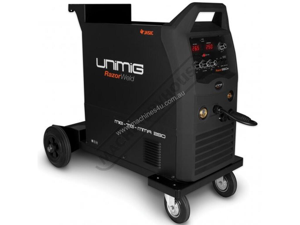 New Unimig Compact 250k Inverter Single Phase Multi-process In 