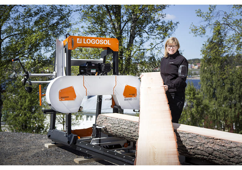 New logosol LOGOSOL Bandsaw Mill B751 8kW 3phase 400V electric motor