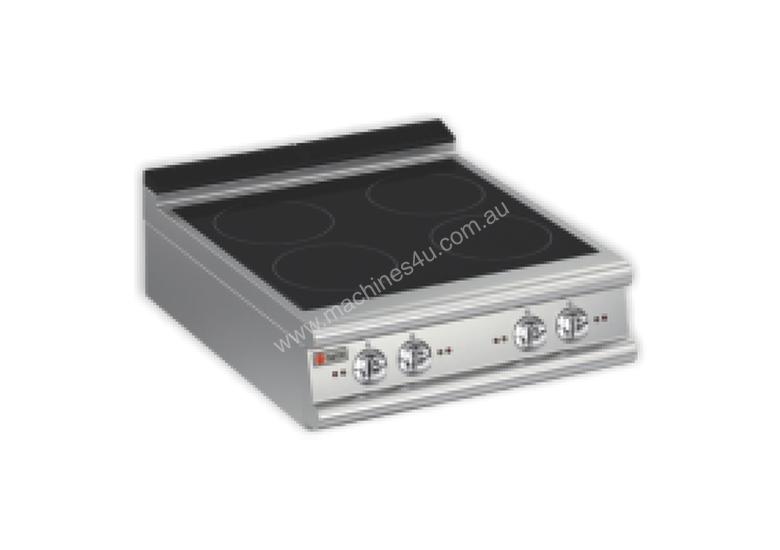 caption Baron 70PC/IND800 Four Burner Bench Model Induction Cook Top
