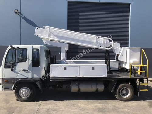 Elevated work platform truck 