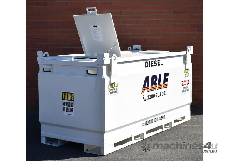 New able sales australia Able Fuel Cube Bunded 6 300 Litre Safe Fill 5