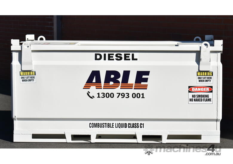 New able sales australia Able Fuel Cube Bunded 6 300 Litre Safe Fill 5