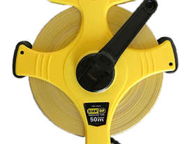 Fiberglass 50 Metre Measuring Tape 13mm wide Giantop Tools - picture0' - Click to enlarge