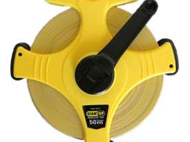 Fiberglass 50 Metre Measuring Tape 13mm wide Giantop Tools - picture2' - Click to enlarge