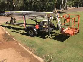2013 SNORKEL MH15/44HD TRAILER MOUNTED 15 METER CHERRY PICKER 75 HOURS ONLY   - picture0' - Click to enlarge