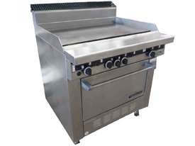 GARLAND 900MM NAT GAS GRIDDLE HOT PLATE WITH OVEN - picture0' - Click to enlarge