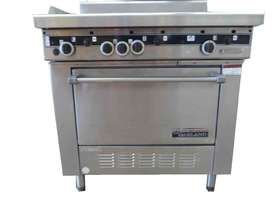 GARLAND 900MM NAT GAS GRIDDLE HOT PLATE WITH OVEN - picture2' - Click to enlarge