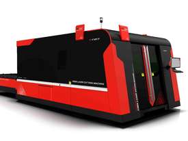 **MEMBER OF BYSTRONIC** DNE D-Fast 4020 3kW Fiber Laser Cutting Machine - Extended Tray 4m  - picture0' - Click to enlarge