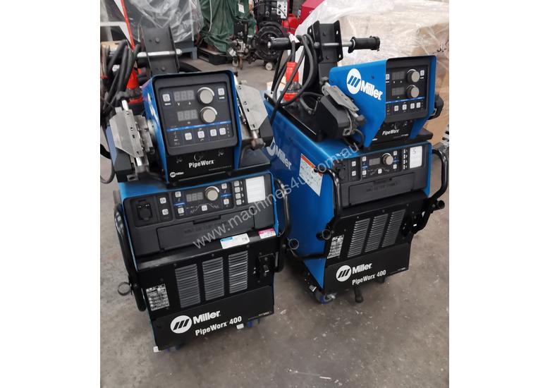 Used miller PIPE WORKX 400 Multi Process Welders in Listed on