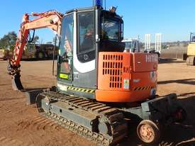 Hitachi ZX85USB-3 Hi Rail Excavator - picture0' - Click to enlarge