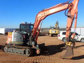 Hitachi ZX85USB-3 Hi Rail Excavator - picture2' - Click to enlarge