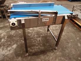 Flat Belt Conveyor, 970mm L x 400mm W x 750mm H - picture1' - Click to enlarge