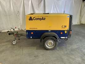CompAir C38 DLT0408 130 CFM Diesel Air Compressor. Ex Council - picture2' - Click to enlarge