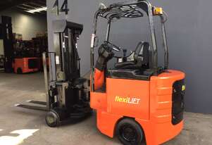 Refurbished BENDI B40 Narrow Aisle Articulated Container Mast Forklift