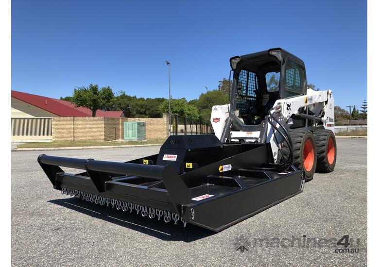 New 2020 himac Skid Steer Extreme Duty Brush Cutter Skid Steer Slasher