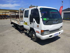 2005 Isuzu N3 NQR Crew Cab Flat Bed Beaver Tail Truck - picture1' - Click to enlarge