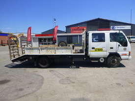 2005 Isuzu N3 NQR Crew Cab Flat Bed Beaver Tail Truck - picture2' - Click to enlarge