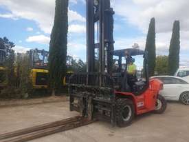 USED 7T DIESEL FORKLIFT WITH LOW 830 HOURS, 6M REACH, SHIFT AND POSITIONING - picture1' - Click to enlarge