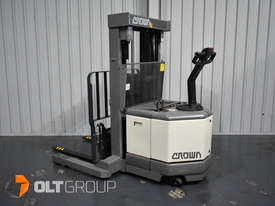 Used Crown WR3000 Walkie Reach Truck Forklift Electric NEW Charger Excellent Battery  - picture0' - Click to enlarge