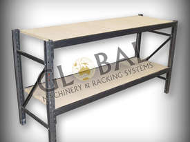 2 Tier Global Longspan Workbench Shelving Unit - picture1' - Click to enlarge