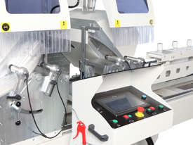 AS 420 Double Head Cutting Machine Ø 500 mm - Semi-automatic with 1 Axis Servo control - picture0' - Click to enlarge
