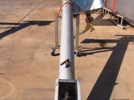 Tubular Screw Conveyor, 150mm Dia x 2150mm L x 900mm H - picture0' - Click to enlarge