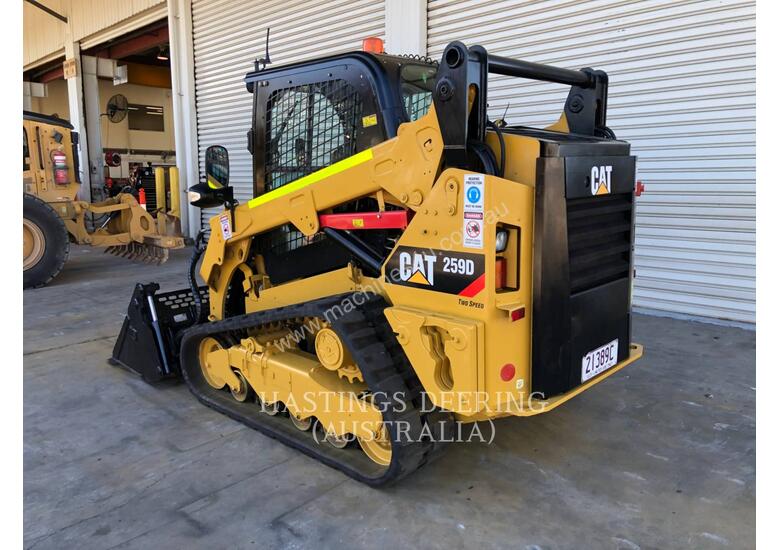 caption CATERPILLAR 259DLRC Compact Track Loader