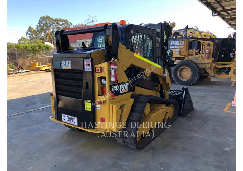caption CATERPILLAR 259DLRC Compact Track Loader