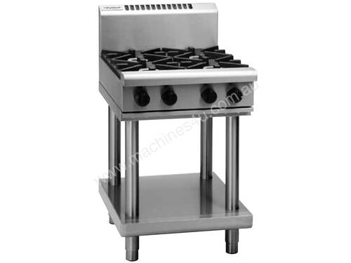 Waldorf 800 Series RNL8400G-LS - 600mm Gas Cooktop Low Back Version `` Leg Stand